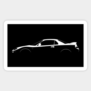 Mitsubishi FTO Silhouette Magnet